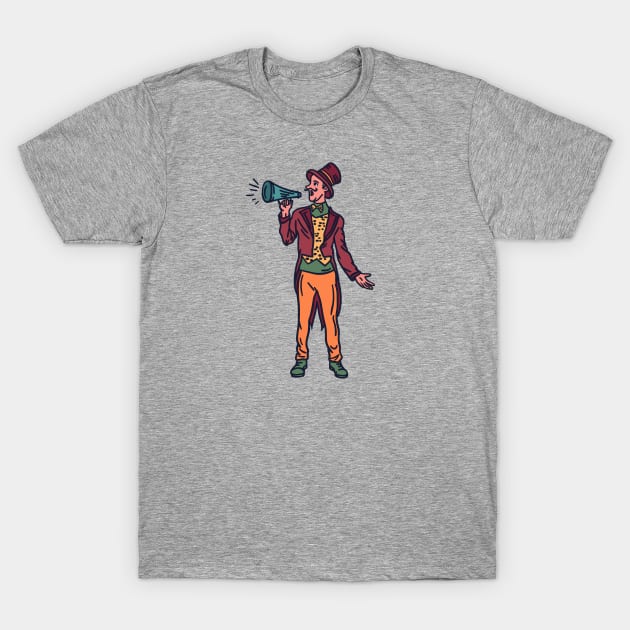 Circus Performer | Ring Leader T-Shirt by SLAG_Creative